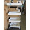 Image 1 : New Slim Rolling Cart - 9" x 16" x 34" tall