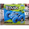 Image 1 : 2 New Titans R/C Stunt Cars - 2.54 GHz