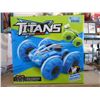 Image 1 : 2 New Titans R/C Stunt Cars - 2.54 GHz