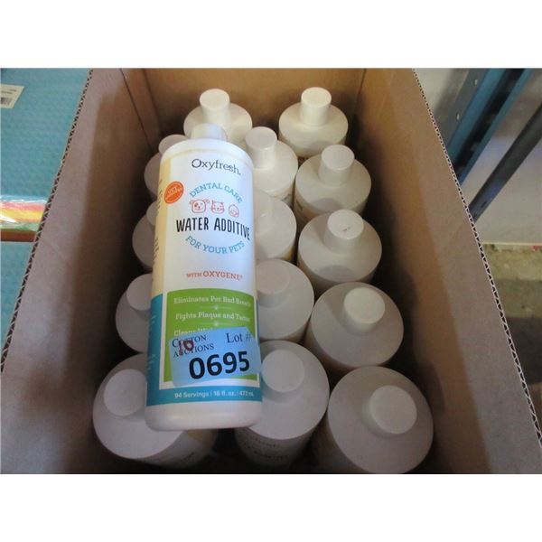 10 x 473 ml of Dental Care Water Additive for Pets