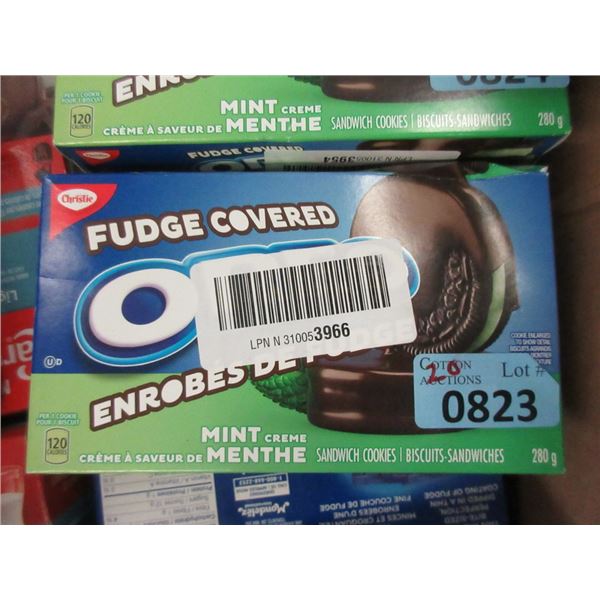 20 x 280 g Boxes of Oreo Mint Fudge Cookies