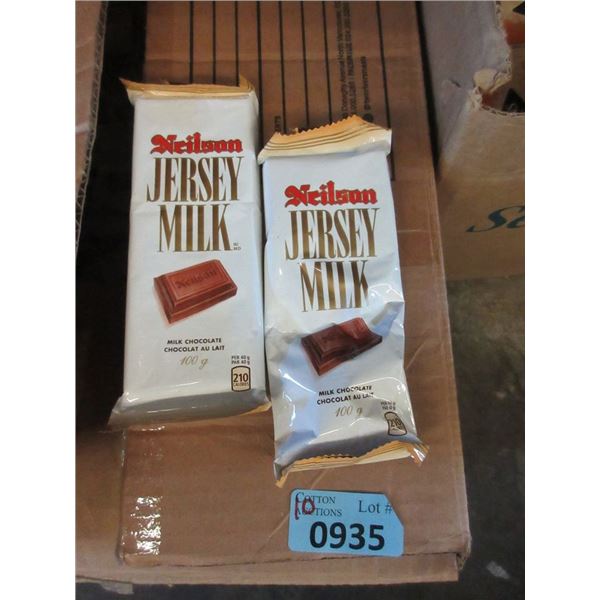 10 x 100 g Neilson Jersey Milk Chocolate Bars
