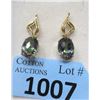 Image 1 : Pair of 14 KT Gold 17 CTW Mystic Topaz Earrings