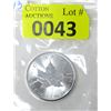 Image 1 : 1 Oz. .9999 Silver 2019 Canadian Maple Leaf Coin