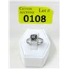 Image 1 : Sterling Silver Mystic Topaz & Diamond Ring