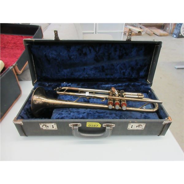 Brass Plated Trumpet - No mouthpiece