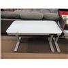 Image 1 : White AirLift Adjustable Height Desk