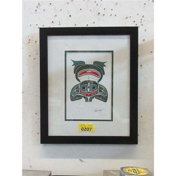 Richard Shorty Framed Print - Frog