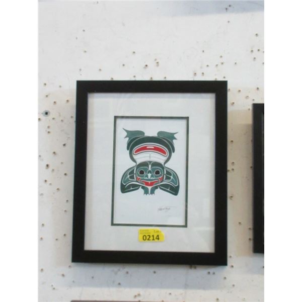 Richard Shorty Framed Print - Frog