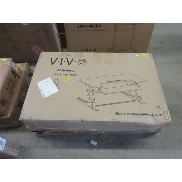 Vivo Black Desk Riser  DESK-V000V