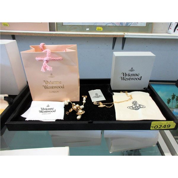 4 New Vivienne Westwood Boxed Jewelry