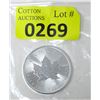 Image 1 : 1 Oz. .9999 Silver 2022 Canada Maple Leaf Coin