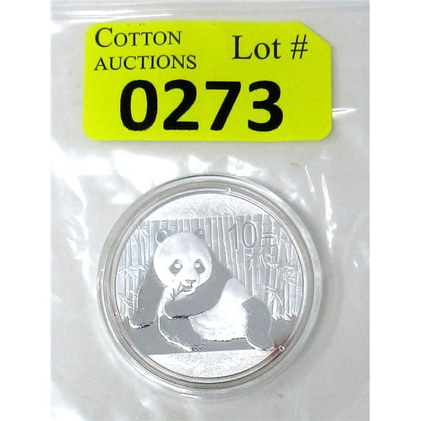 30 Gram .999 Silver 2015 10 Yuan Panda Coin