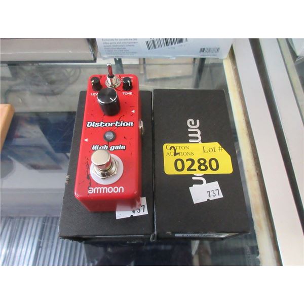 2 Ammoon Mini Distortion Pedals - DIST-11