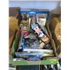 Image 1 : Box Lot of Toys, Audio Cables and more