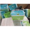 Image 1 : 10 Assorted Sets of Plastic Baskets & Trays