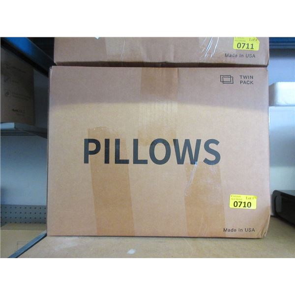 Twin Pack of New Pillows - Size Unknown