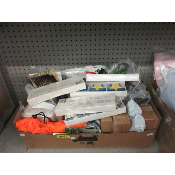 Box Lot of Assorted Amazon Overstock Goods