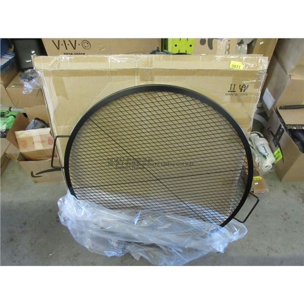 36" Round Cooking Grill with Support Frame