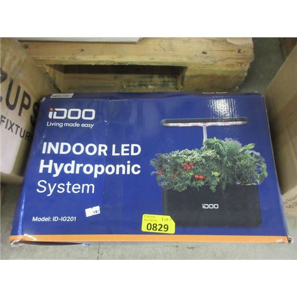 Idoo Indoor LED Hydroponic System