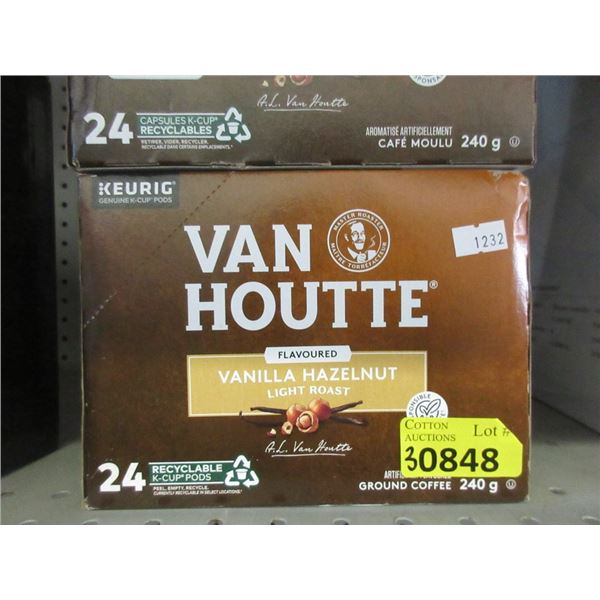 3 Boxes of 24 Van Houtte K-Cup Coffee