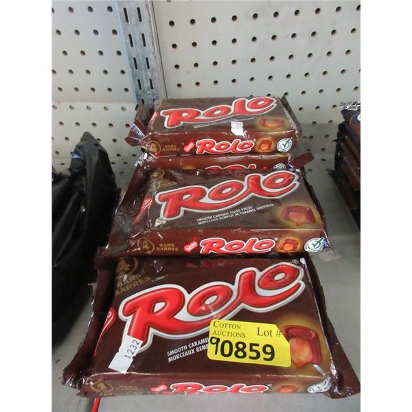 9 x 288 g Packs of Rolo Candy - BB: June 2022