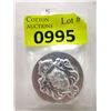 Image 1 : 100 G .999 Silver Scottsdale Lion Stackable Round