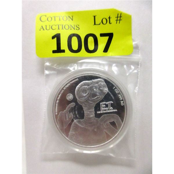 1 Oz. .999 Fine Silver 2022 E.T. Anniversary Coin