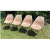 Image 3 : MID CENTURY ALADDIN AVEDON MOLDED PLASTIC CHAIRS SET OF FOUR