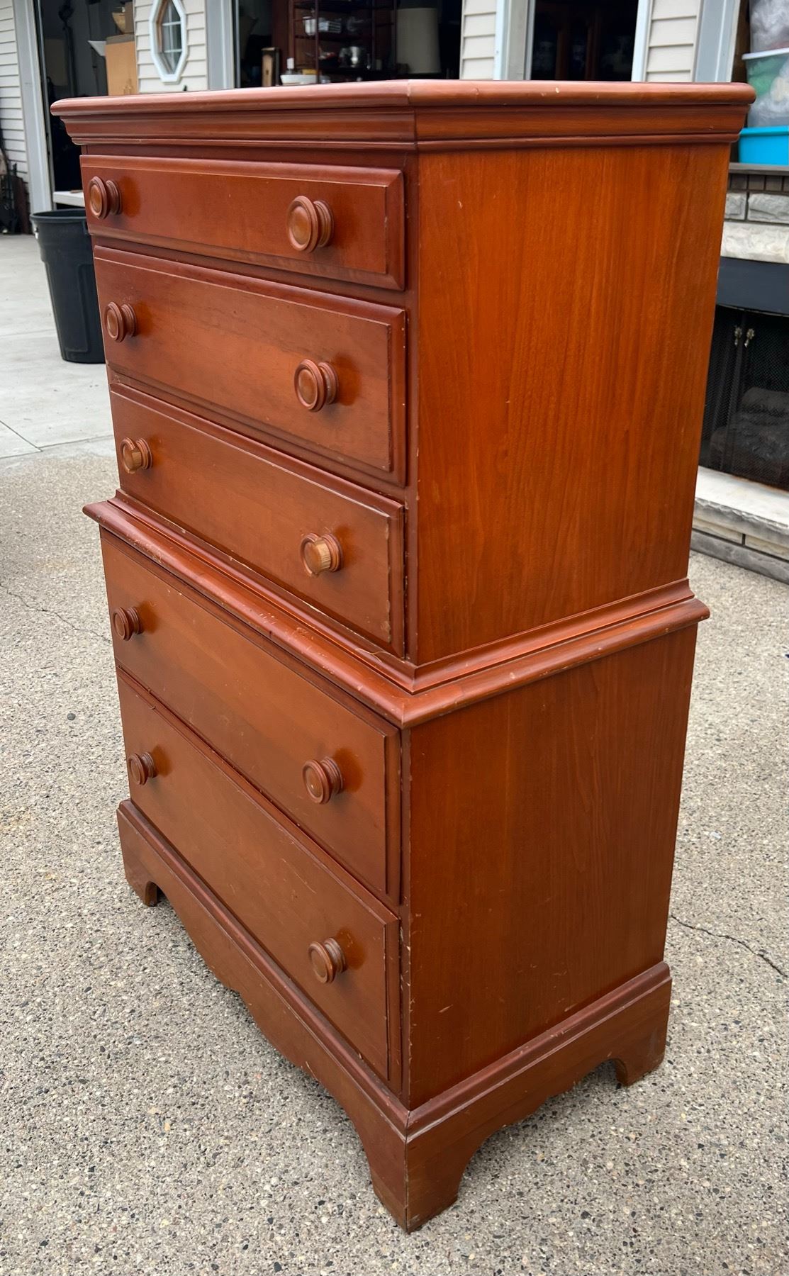 TALL PINE DRESSER Cornerbids