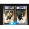 Image 1 : 2005-06 UD VICTORY NO.280 RYAN GETZLAF/ NO.281 COREY PERRY ROOKIE CARDS (GCG 9.5)