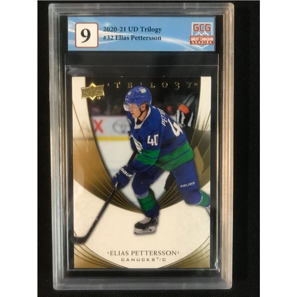 2020-21 UD TRILOGY NO.32 ELIAS PETTERSSON (GCG 9)