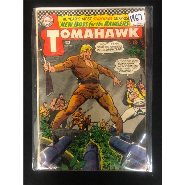 TOMAHAWK NO.108 (DC COMICS, 1967)