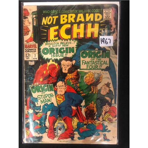 NOT BRAND ECHH NO.7 (MARVEL COMICS, 1967)