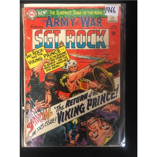 ARMY AT WAR Featuring SGT. ROCK NO.162 (DC COMICS, 1966)