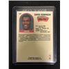 Image 2 : 1989 Hoops #310 David Robinson Rookie Card