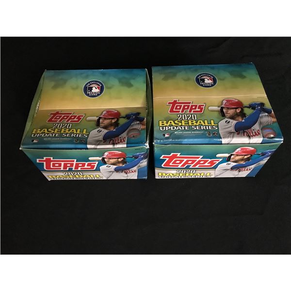 2020 TOPPS BASEBALL UPDATE SERIES BOX LOT