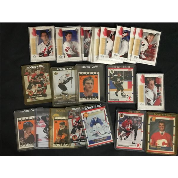 NHL HOCKEY ROOKIE CARD LOT