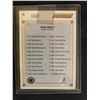 Image 2 : 1991-92 Upper Deck The Collector's Choice TEAM CHECKLIST Cam Neely Bruins #78 (AUTOGRAPHED)