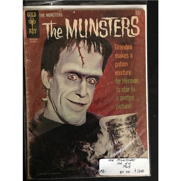 THE MUNSTERS NO.4 (GOLD KEY COMICS, 1965)