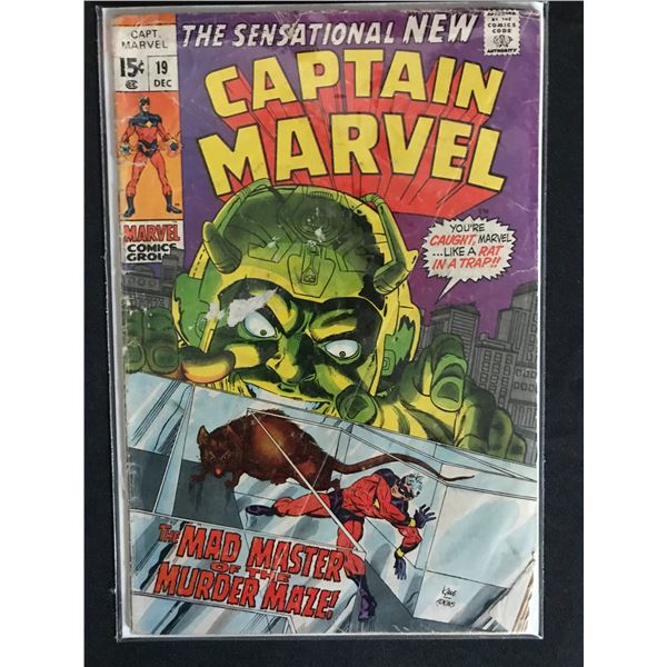 CAPTAIN MARVEL NO.19 (MARVEL COMICS)