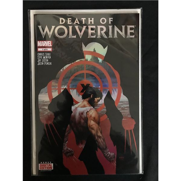 DEATH OF WOLVERINE NO. 1 of 4 (MARVEL COMICS)