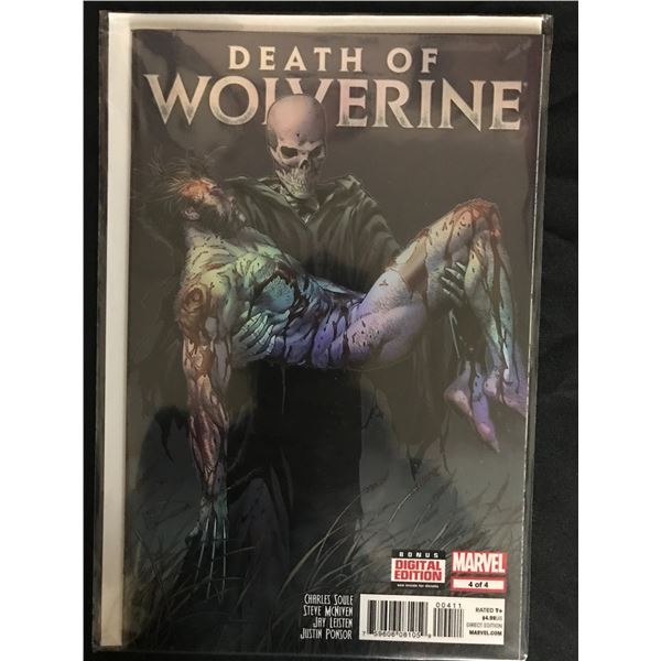 DEATH OF WOLVERINE NO. 4 of 4 (MARVEL COMICS)