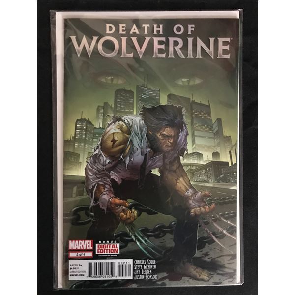 DEATH OF WOLVERINE NO. 2 of 4 (MARVEL COMICS)