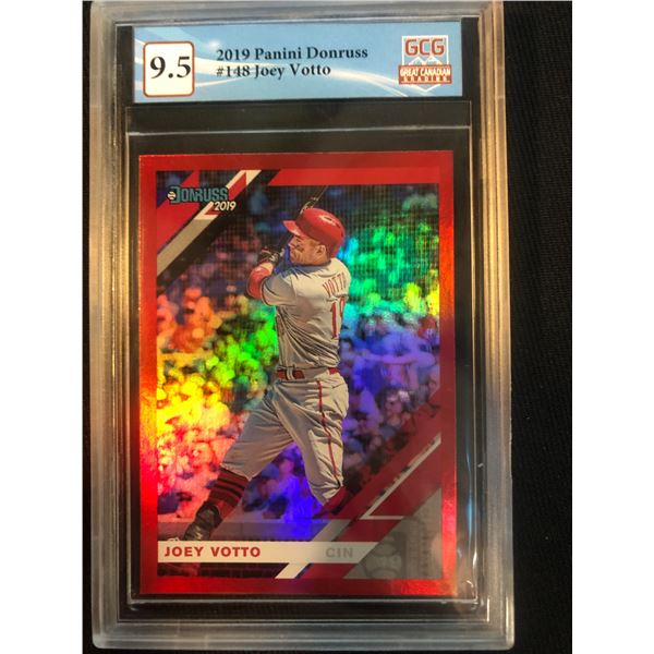 2019 PANINI DONRUSS NO.148 JOEY VOTTO (GCG 9.5)