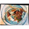 Image 1 : DWAYNE "THE ROCK" JOHNSON SIGNED MOANA 8X10 PHOTO (RA COA)