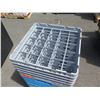 Image 2 : Qty 3 Plastic Stackable Glass Racks on Rolling Cart