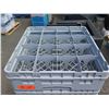 Image 2 : Qty 7 Plastic Stackable Glass Racks on Rolling Cart