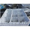 Image 2 : Qty 7 Plastic Stackable Glass Racks on Rolling Cart