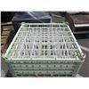 Image 2 : Qty 4 Plastic Stackable Glass Racks on Rolling Cart